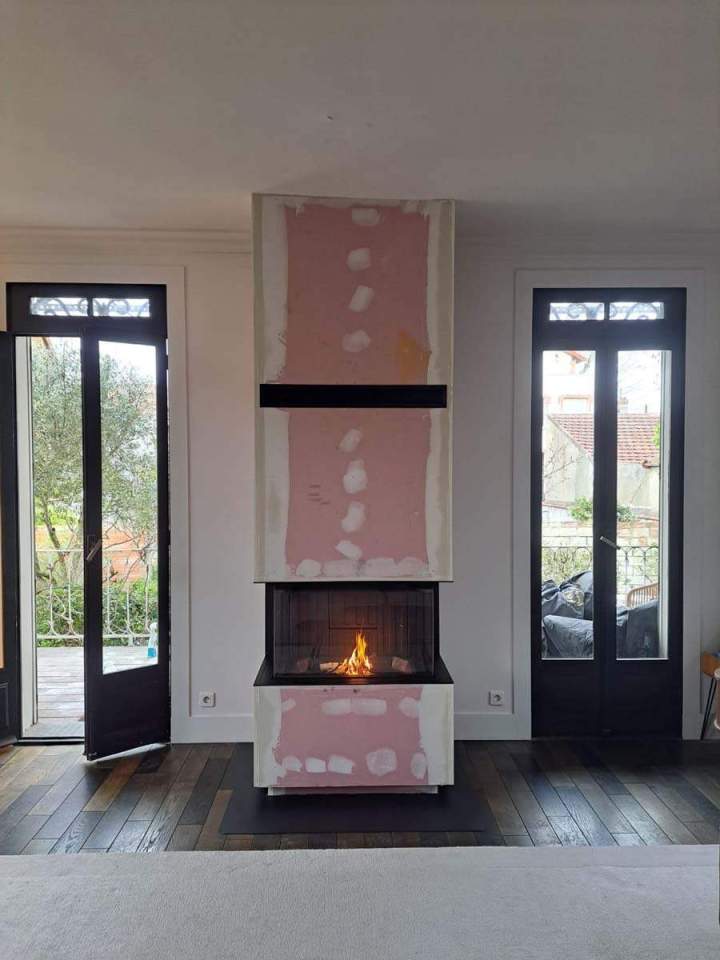 création de cheminée